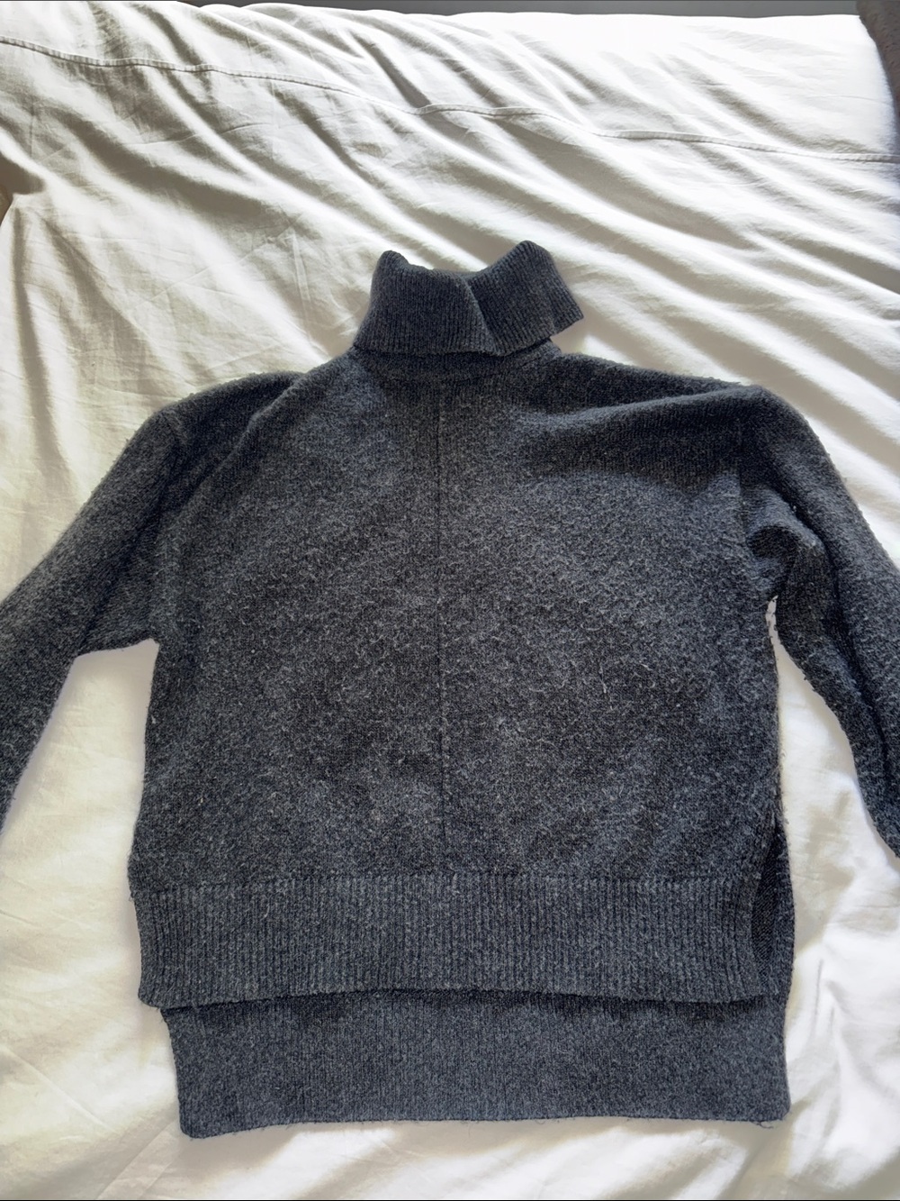 H&M Women's Dark Gray Turtleneck Sweater, XS
